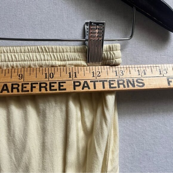 Sunday Best Aritzia Tabata yellow strapless jumpsuit Sz XS - Picture 10 of 13